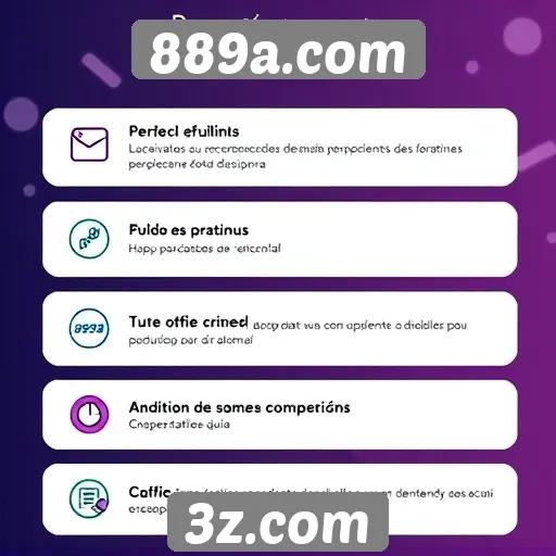 Recursos de suporte ao cliente no 889a.com