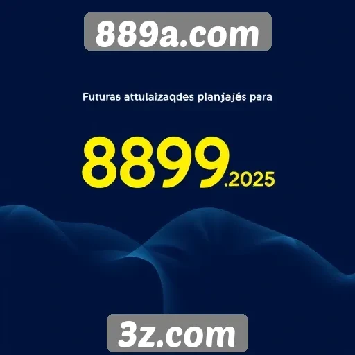 Futuras atualizações planejadas para 889a.com em 2025