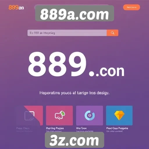 Facilidade de navegação e design do 889a.com