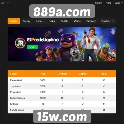Comparação entre jogos populares no 889a.com